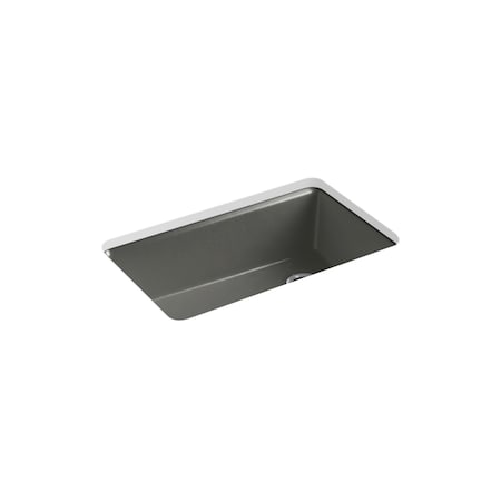 Kohler Widespread Mount, 5 Hole, 30-1/4" L x 15-3/4" W x 9" D, Thunder Grey 5871-5UA3-58